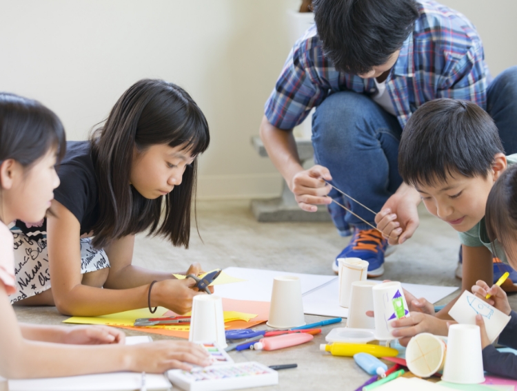 学童の様子